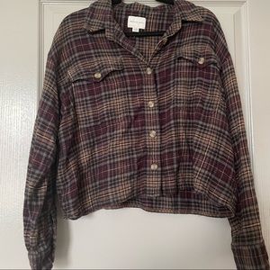 Cropped Flannel